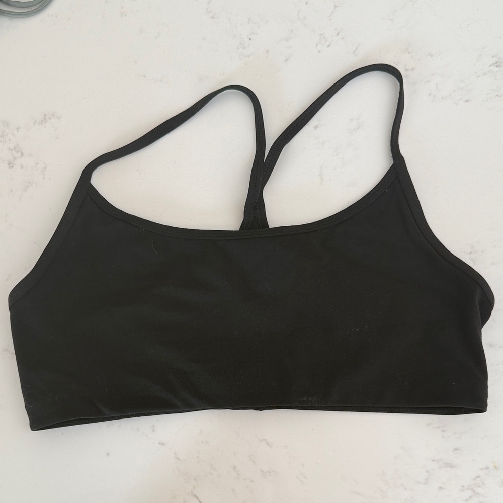Vuori Black Sports Bra